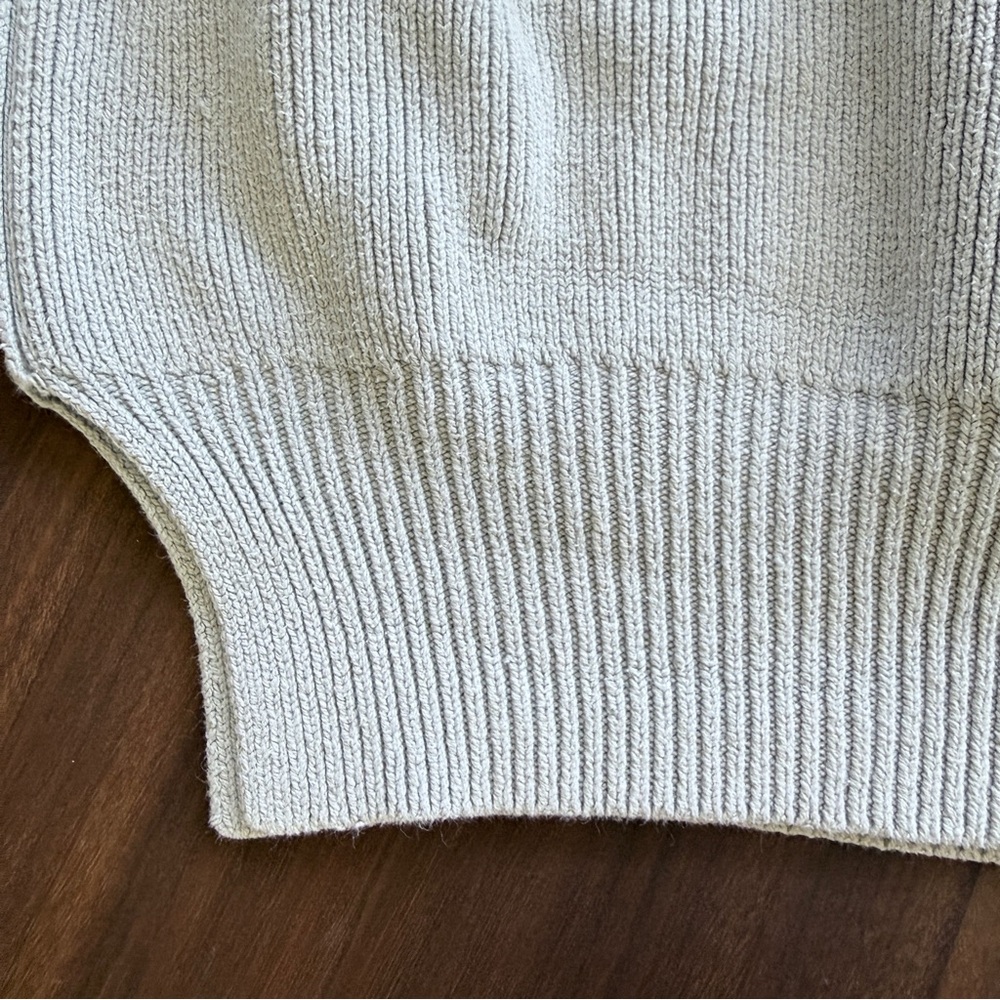 Free People Easy Street Tunic Sweater Oversized Gray L - Picture 8 of 10